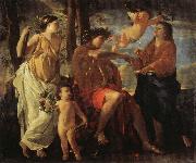POUSSIN, Nicolas, The Inspiration of the Epic Poet